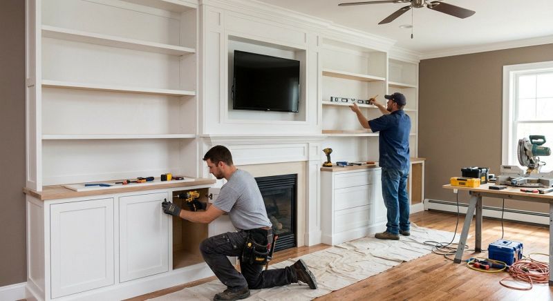 Built In Shelving Service in Charlotte, NC