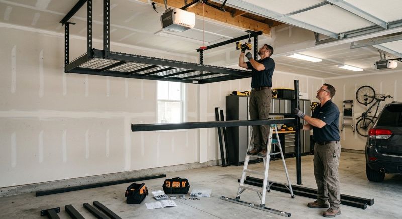 Ceiling Rack Installation in Arlington, VA